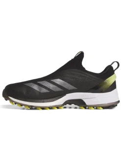 Adidas Adizero ZG BOA Spikeless Golf Shoes - Core Black/Silver Met./Pure Sulfur