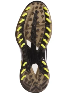 Adidas Adizero ZG BOA Spikeless Golf Shoes - Core Black/Silver Met./Pure Sulfur
