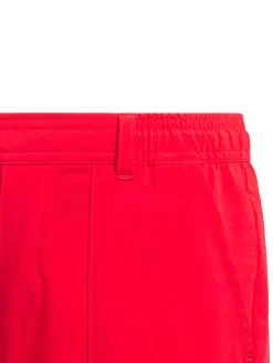 Kids Adidas Boys Aeroready Graphic Short - Pure Ruby