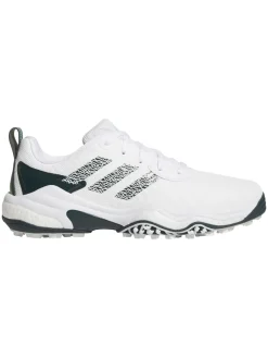 Adidas Codechaos 25 Spikeless Golf Shoes - Ftwr White/Aurora Ivy/Lime Burst