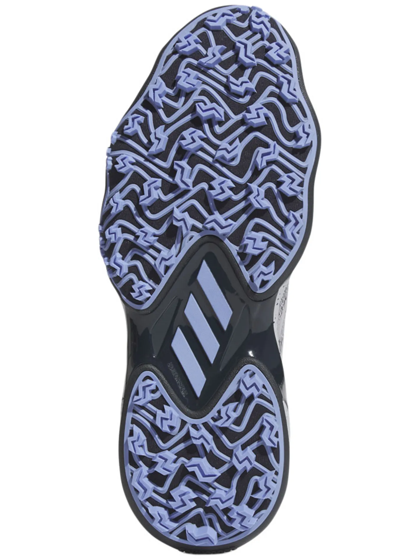 Adidas Codechaos 25 Spikeless Golf Shoes - Dash Grey/Aurora Ink/Halo Silver