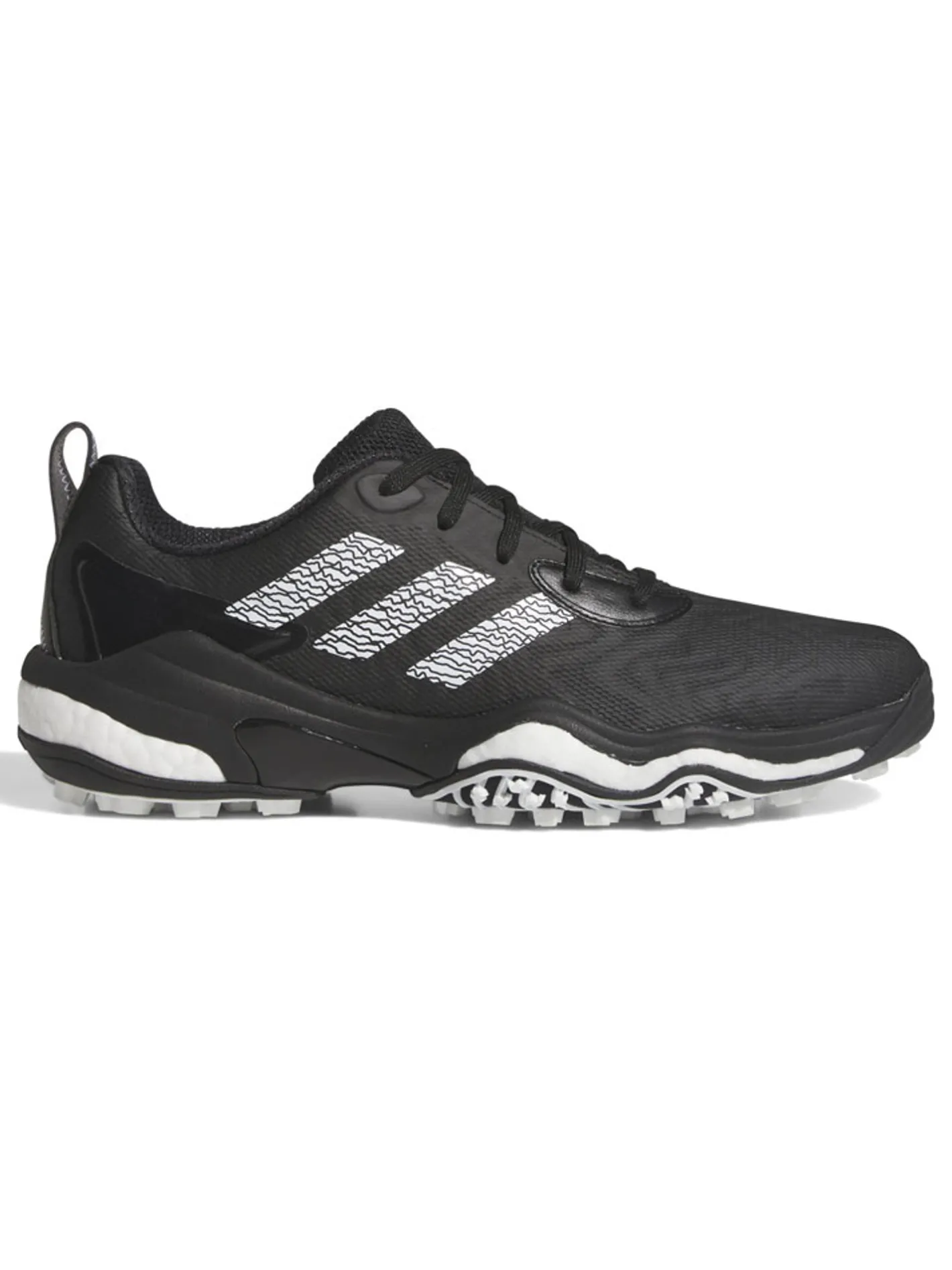 Adidas Codechaos 25 Spikeless Golf Shoes - Core Black/Ftwr White/Lucid Lemon