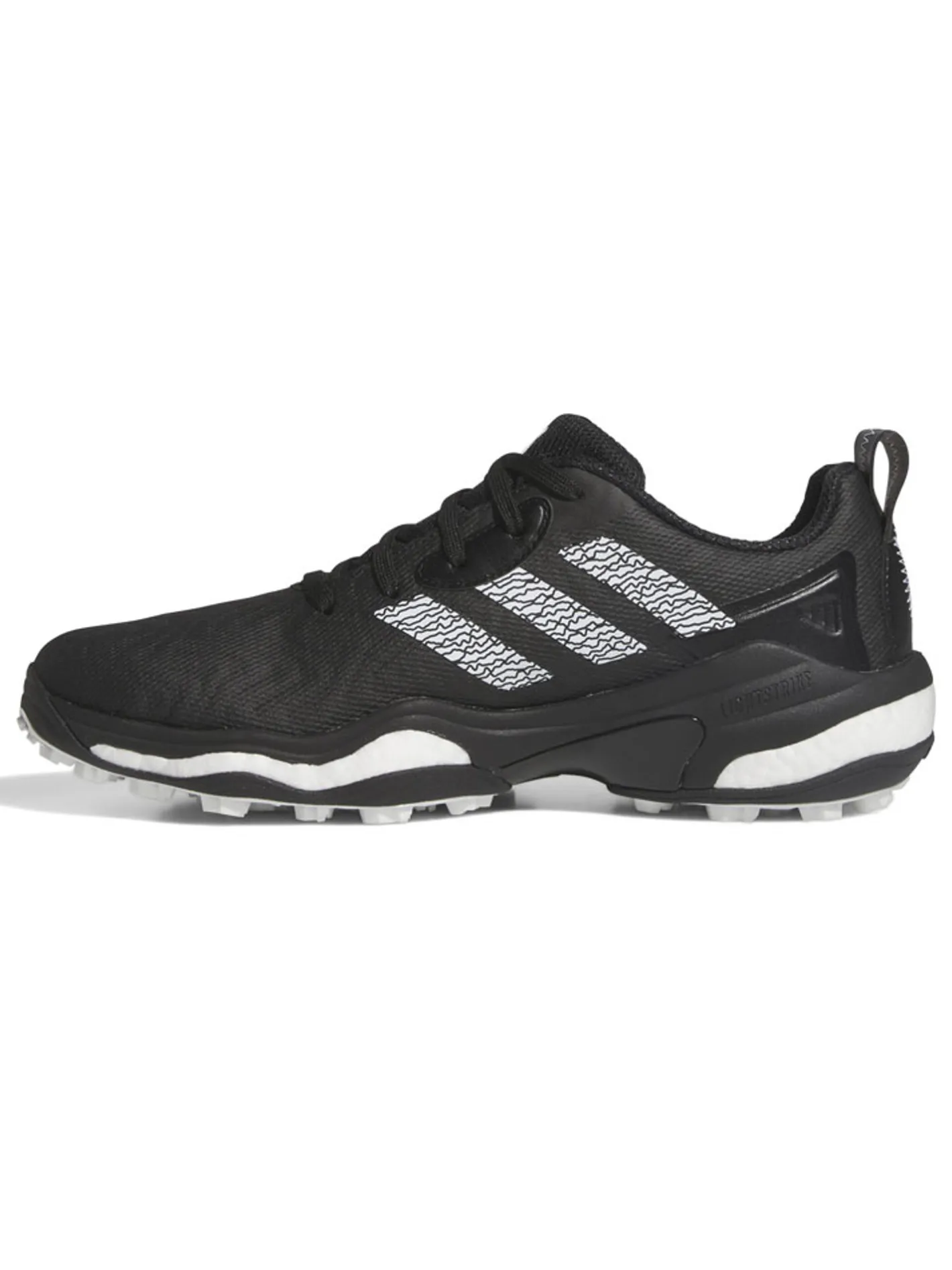 Adidas Codechaos 25 Spikeless Golf Shoes - Core Black/Ftwr White/Lucid Lemon