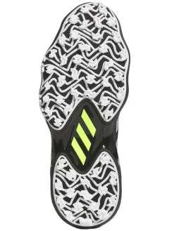 Adidas Codechaos 25 Spikeless Golf Shoes - Core Black/Ftwr White/Lucid Lemon