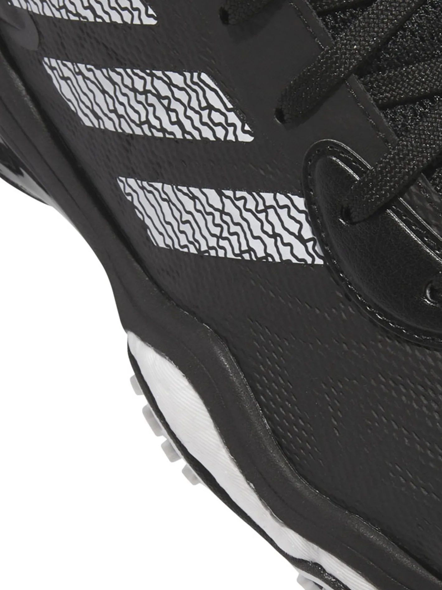 Adidas Codechaos 25 Spikeless Golf Shoes - Core Black/Ftwr White/Lucid Lemon