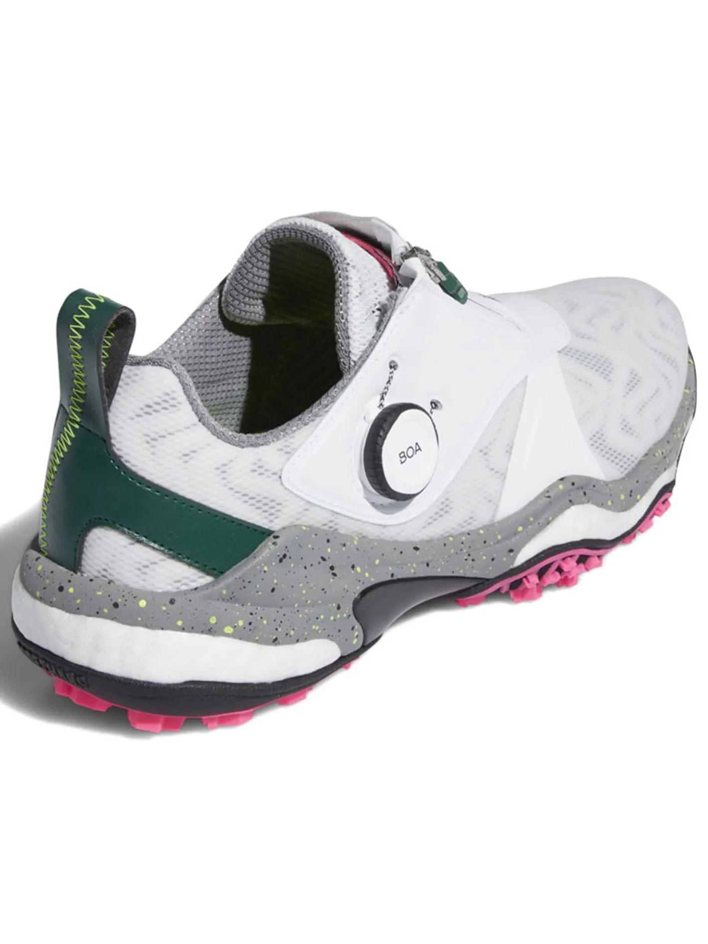 Adidas Codechaos BOA 25 Spikeless Golf Shoes - Ftwr White/Core Black/Col. Green
