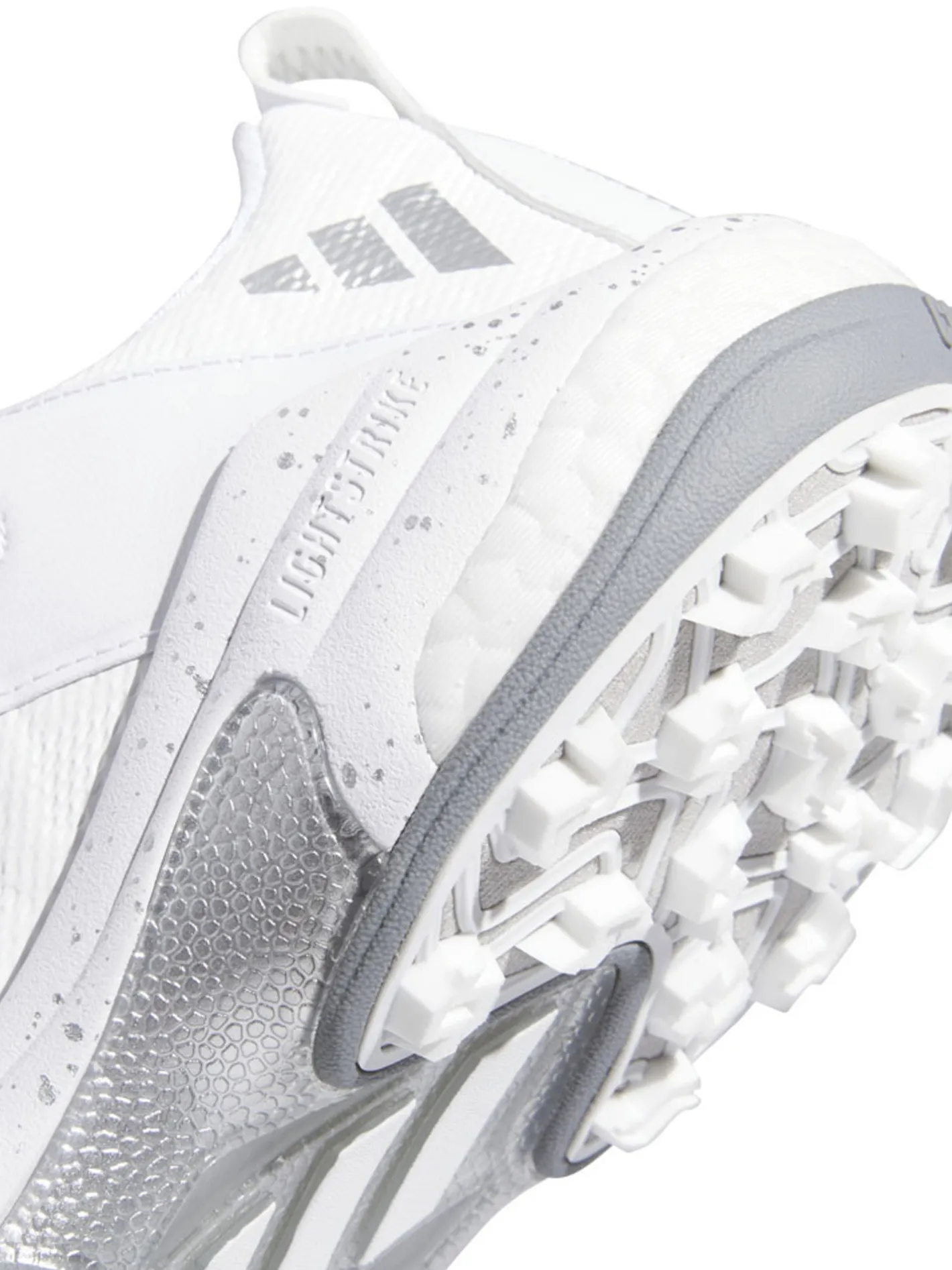 Adidas Codechaos BOA 25 Spikeless Golf Shoes - Ftwr White/Silver Met./Grey Two