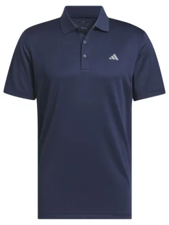 Adidas Core Performance PrimeGreen Polo Shirt - Collegiate Navy