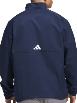 Adidas Core Provisional Full-Zip Rain Jacket - Collegiate Navy