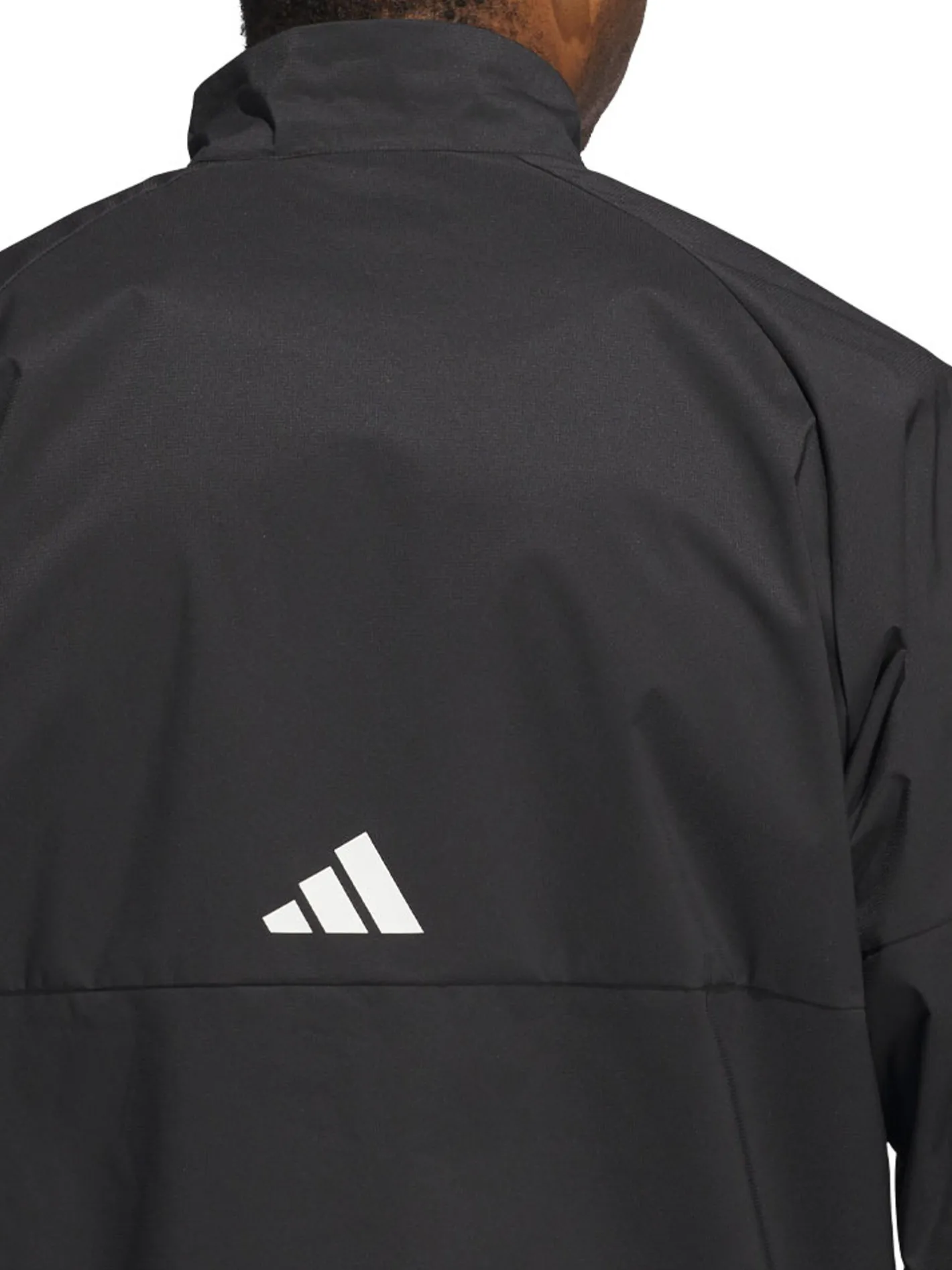 Adidas Core Provisional Full-Zip Rain Jacket - Black