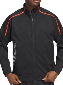 Adidas Core Provisional Full-Zip Rain Jacket - Black