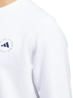 Adidas Crewneck Sweatshirt - White
