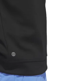 Adidas Elevated 1/4-Zip Pullover - Black