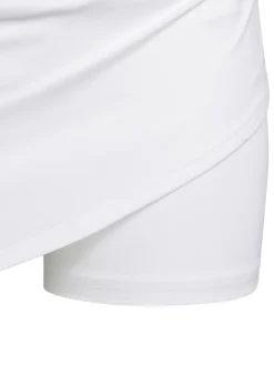 Kids Adidas Girls Ultimate Skort - White