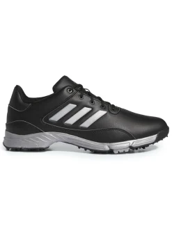 Adidas Golflite Max 24 Golf Shoes (Wide Fit) - Core Black/Silver Met/Dark Silver