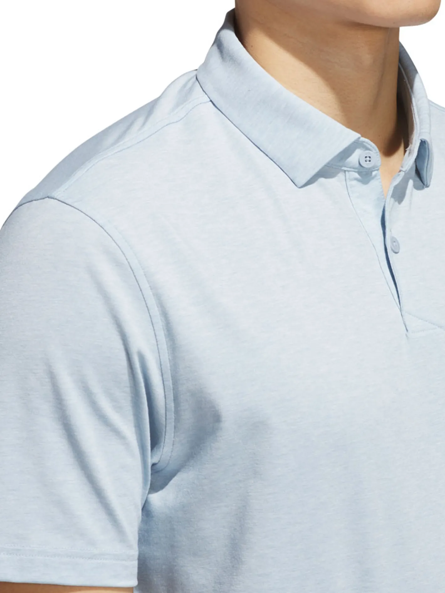 Adidas Go-To Polo Shirt - Wonder Blue Mel