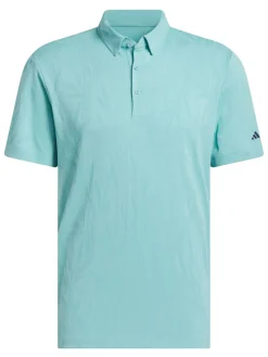 Adidas Go-to Textured Polo Shirt - Mint Tone
