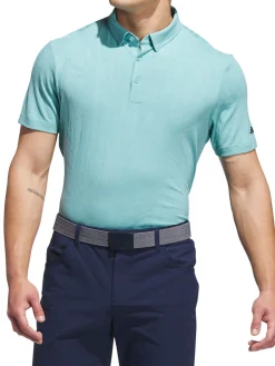 Adidas Go-to Textured Polo Shirt - Mint Tone