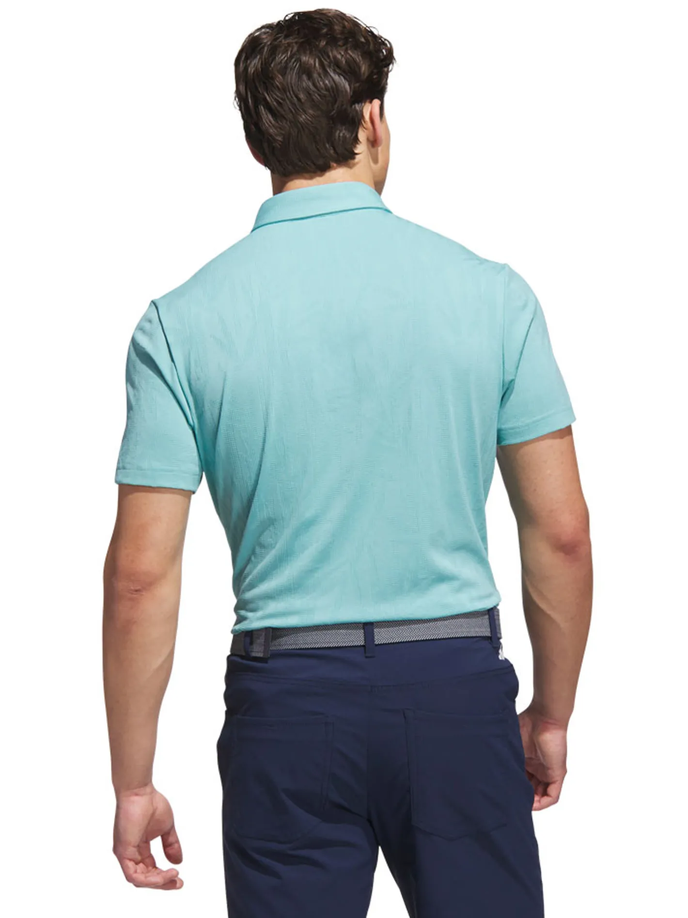 Adidas Go-to Textured Polo Shirt - Mint Tone