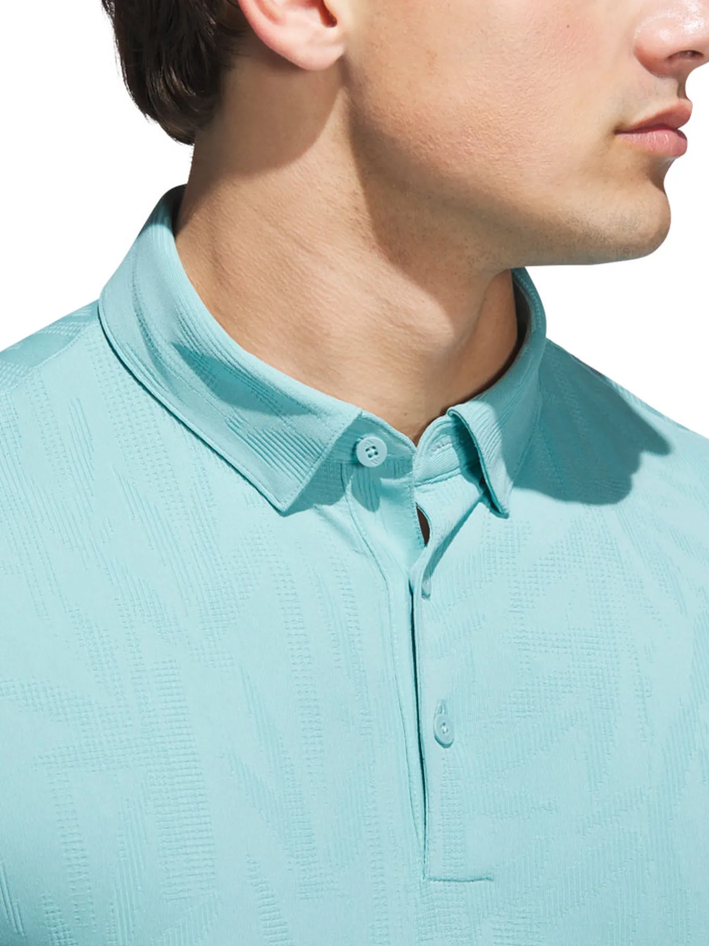 Adidas Go-to Textured Polo Shirt - Mint Tone
