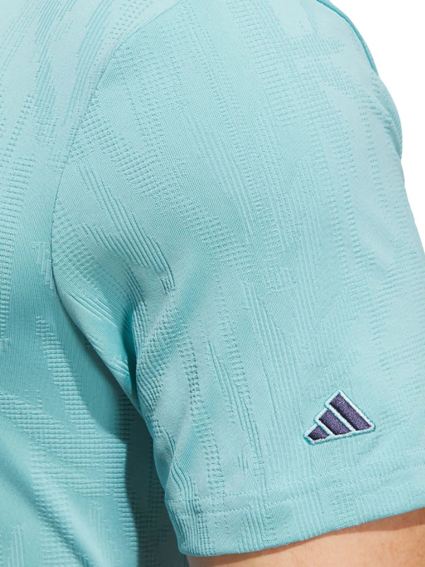 Adidas Go-to Textured Polo Shirt - Mint Tone