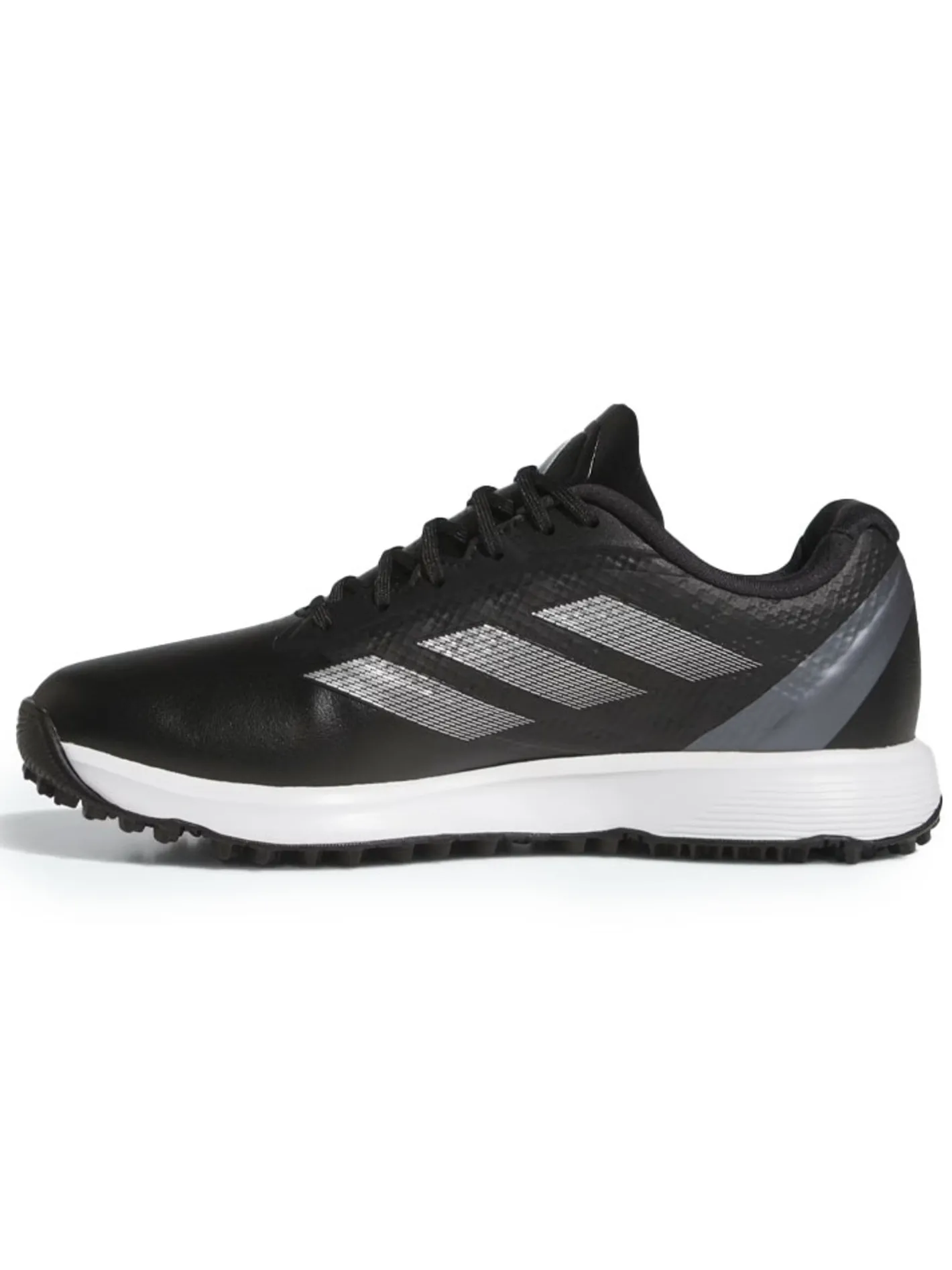 Adidas Juniors Adizero ZG Spikeless Golf Shoes - Core Black/Silver Met.