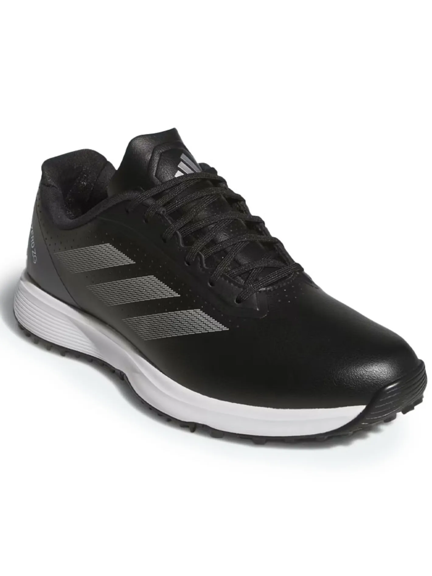 Adidas Juniors Adizero ZG Spikeless Golf Shoes - Core Black/Silver Met.