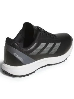 Adidas Juniors Adizero ZG Spikeless Golf Shoes - Core Black/Silver Met.