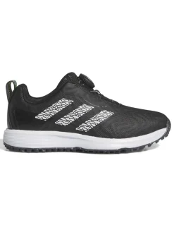Adidas Juniors Codechaos BOA 25 Spikeless Golf Shoes - Core Black/Ftwr White