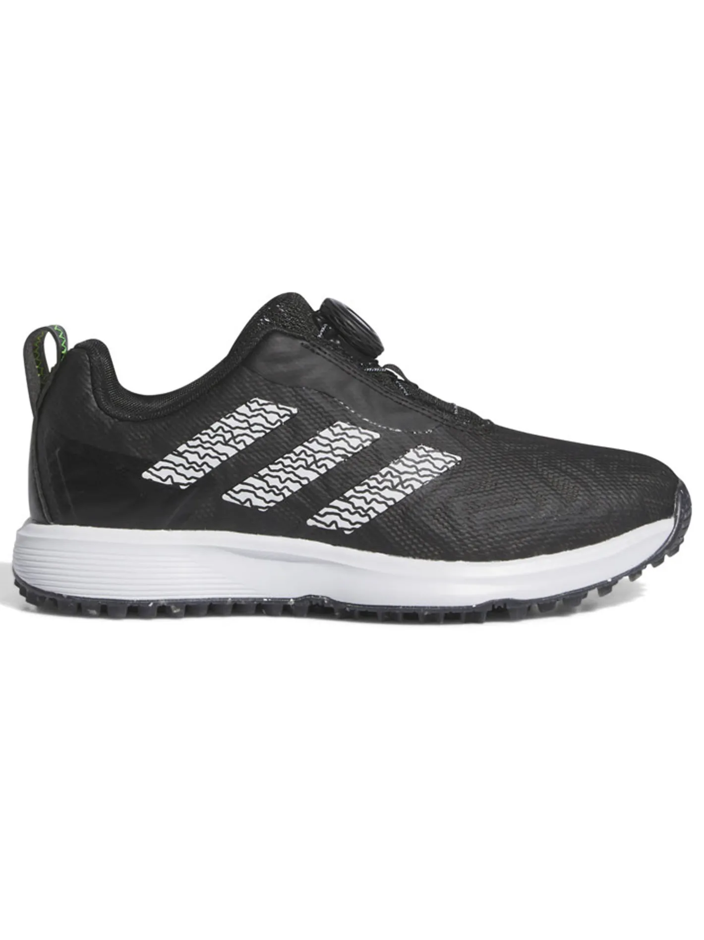 Adidas Juniors Codechaos BOA 25 Spikeless Golf Shoes - Core Black/Ftwr White