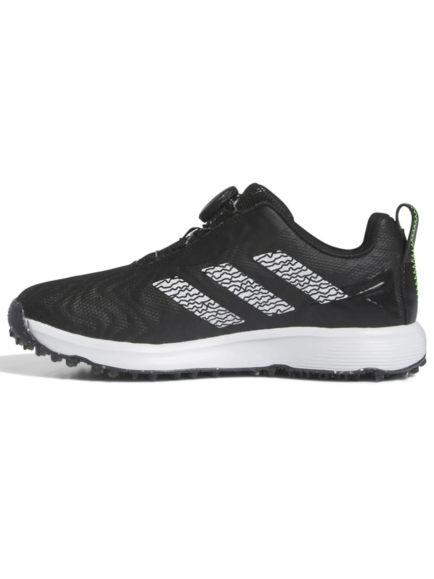 Adidas Juniors Codechaos BOA 25 Spikeless Golf Shoes - Core Black/Ftwr White