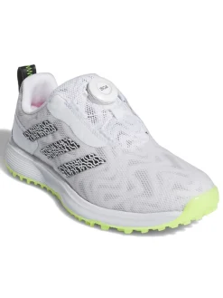 Adidas Juniors Codechaos BOA 25 Spikeless Golf Shoes - Ftwr White/Core Black