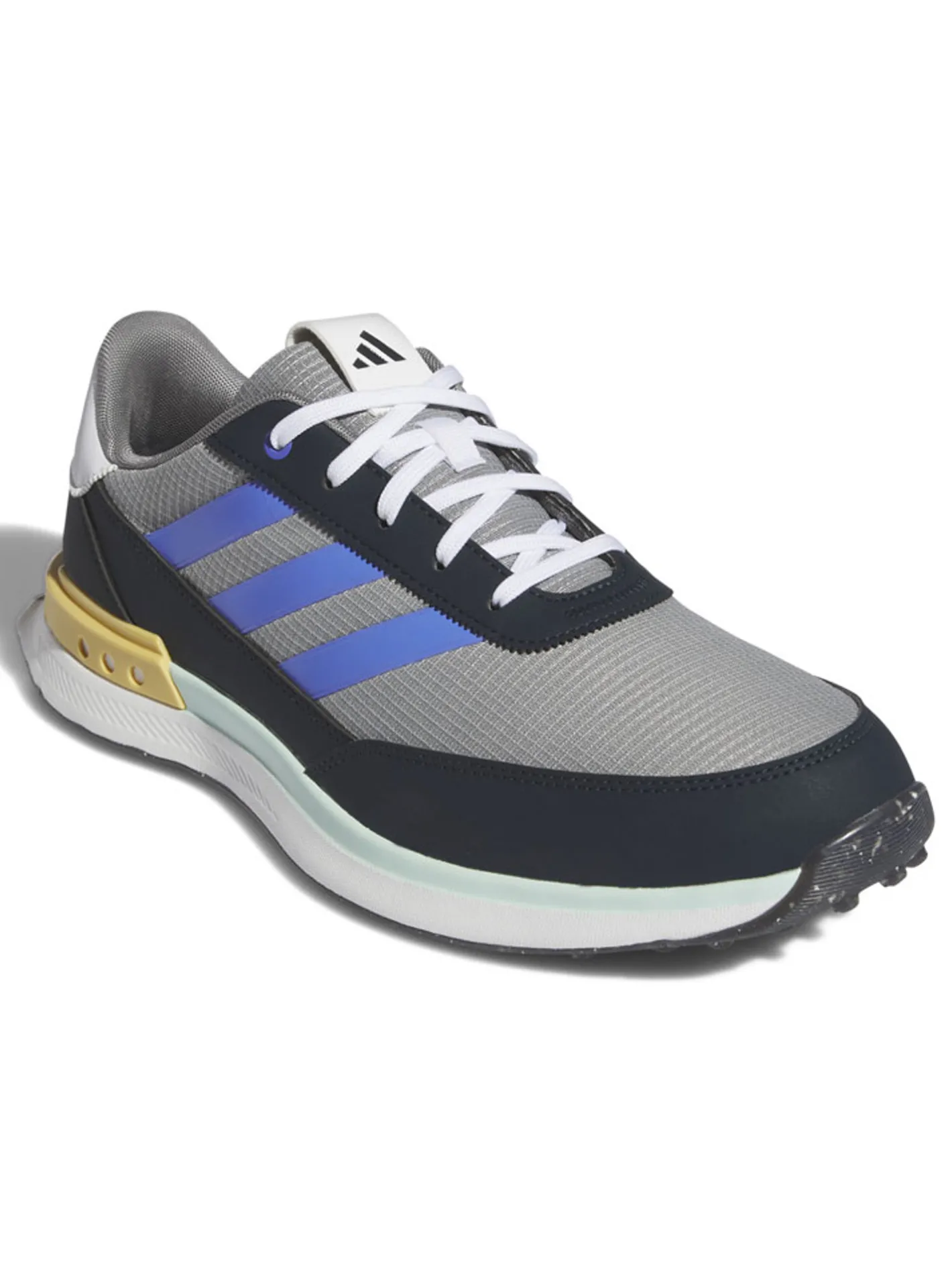 Adidas S2G Spikeless 24 Golf Shoes (Wide Fit) - Grey/Cobalt Blue/Aurora Ink