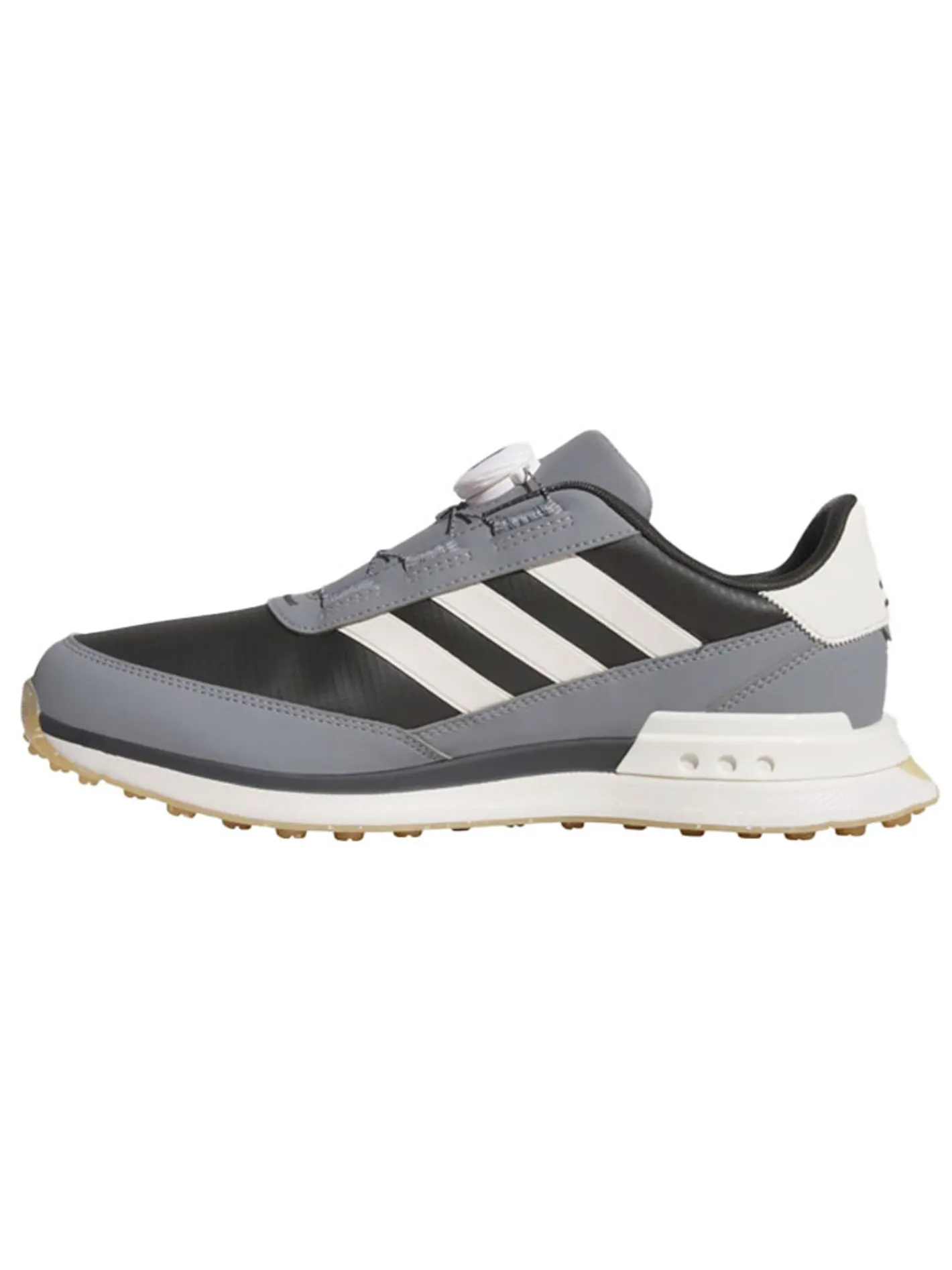 Adidas S2G Spikeless BOA Golf Shoes - Carbon/Chalk White/Grey Three