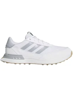 Adidas S2G Wide Spikeless Golf Shoes - Ftwr White/Halo Silver/Gum4
