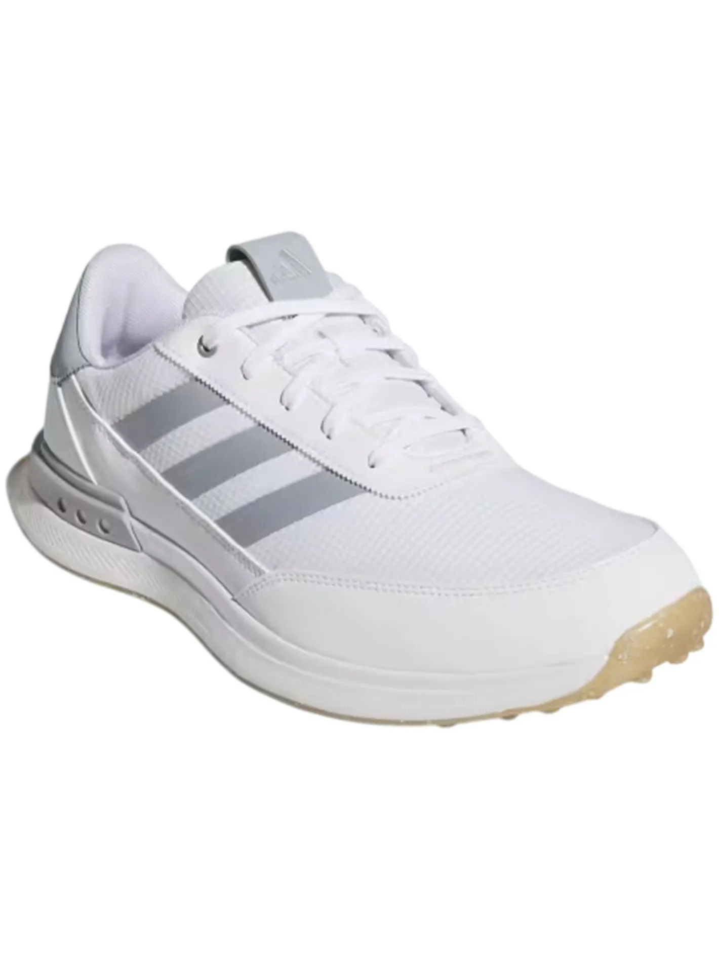 Adidas S2G Wide Spikeless Golf Shoes - Ftwr White/Halo Silver/Gum4