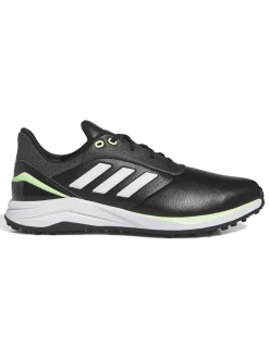 Adidas Solarmotion 24 Spikeless Golf Shoes (Wide Fit) - Core Black/Ftwr White