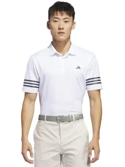 Adidas 3-Stripes Polo Shirt - White
