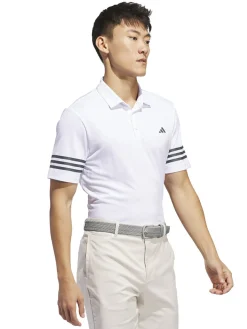 Adidas 3-Stripes Polo Shirt - White