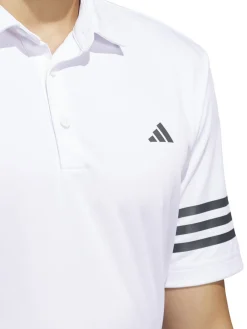 Adidas 3-Stripes Polo Shirt - White