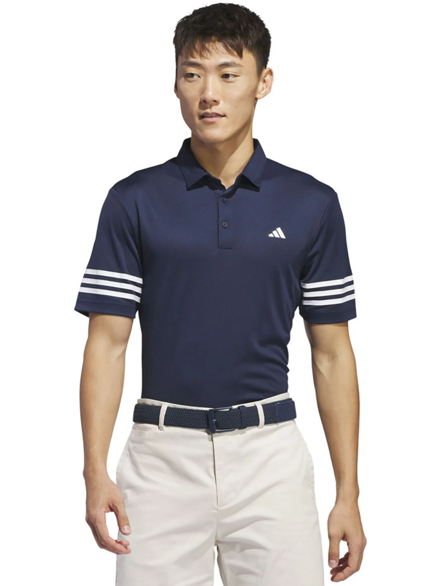 Adidas 3-Stripes Polo Shirt - Collegiate Navy