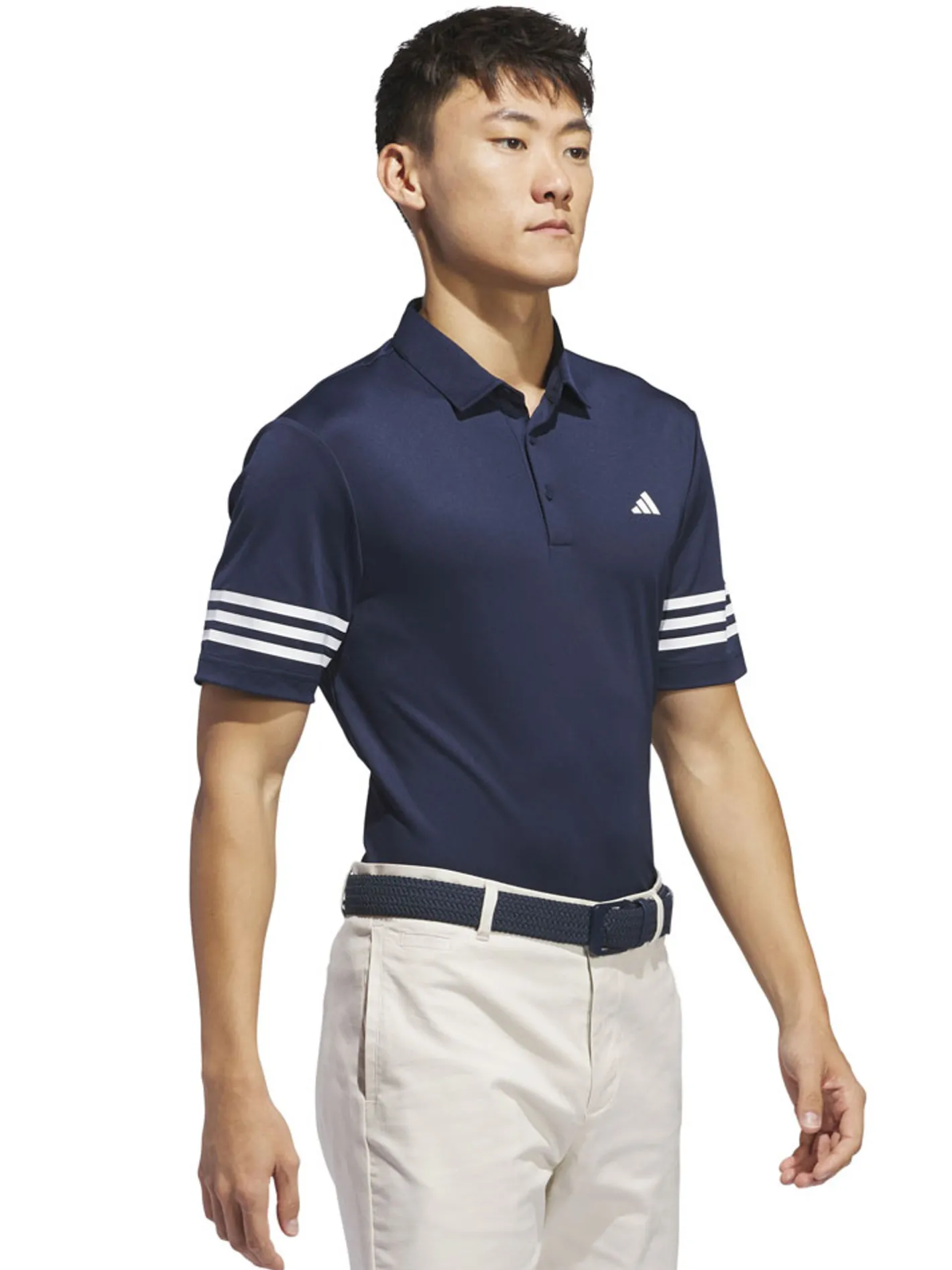 Adidas 3-Stripes Polo Shirt - Collegiate Navy