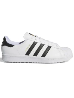 Adidas Superstar Golf Spikeless Shoes - Ftwr White/Core Black/Gold Met.