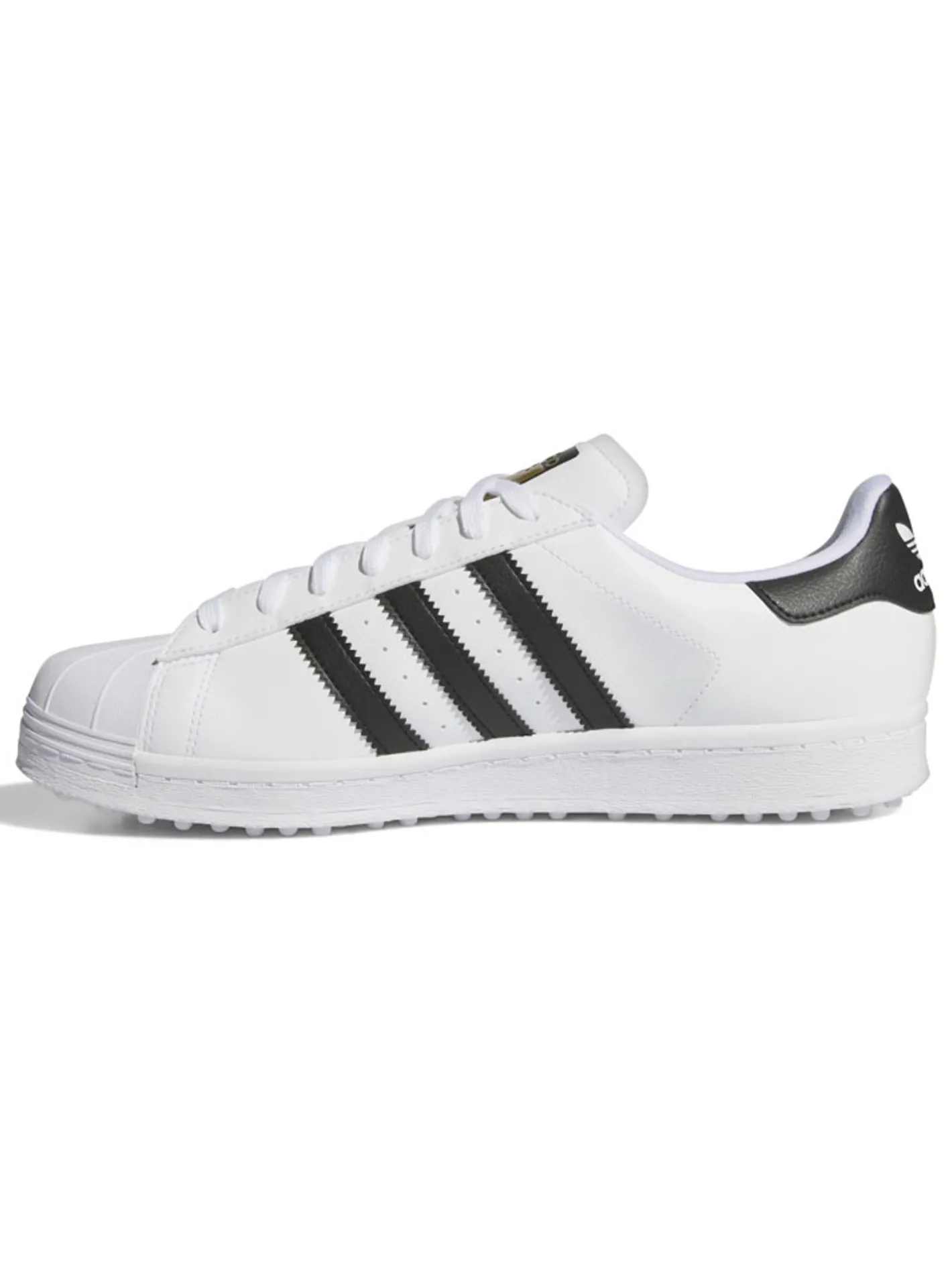 Adidas Superstar Golf Spikeless Shoes - Ftwr White/Core Black/Gold Met.