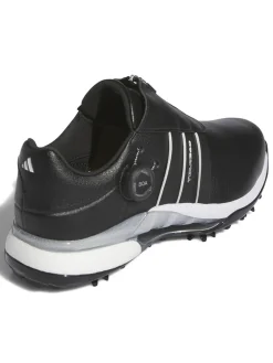 Adidas Tour360 24 BOA Boost Golf Shoes (Wide Fit) - Core Black/Core Black