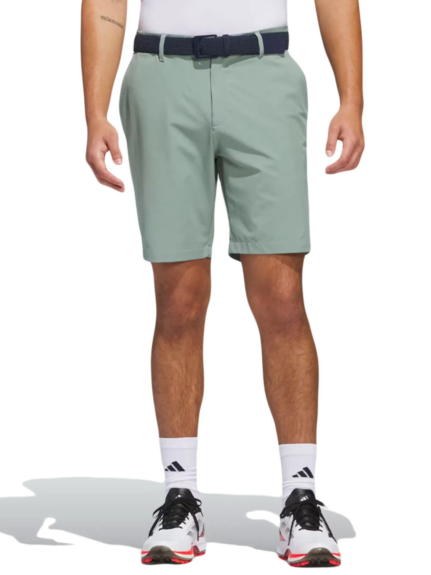 Adidas Ultimate365 8.5-Inch Golf Shorts - Silver Green