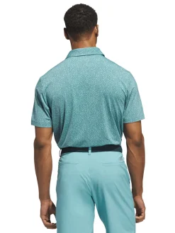 Adidas Ultimate365 Mini Bunker Polo Shirt - Mint Tone