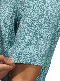 Adidas Ultimate365 Mini Bunker Polo Shirt - Mint Tone