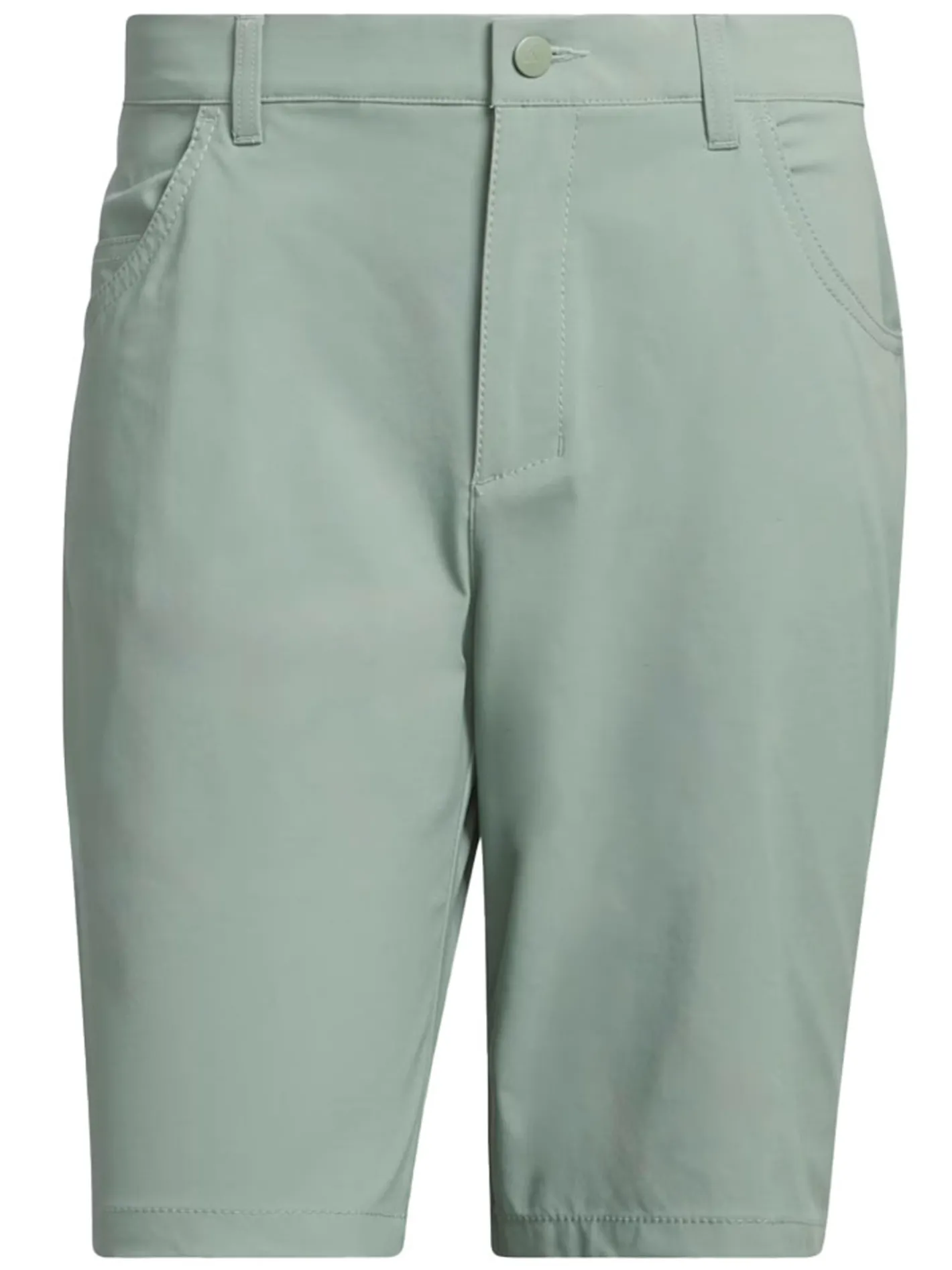 Adidas Ultimate365 5-Pocket 9-Inch Golf Short - Silver Green