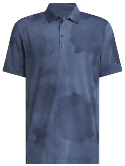 Adidas Ultimate365 Printed Cool Feeling Tour Polo Shirt - Collegiate Navy